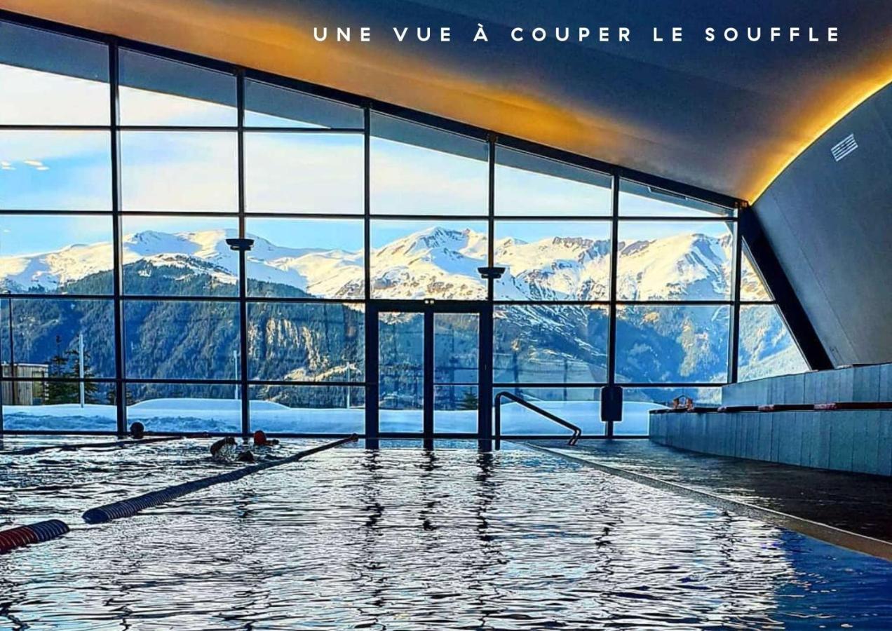 Ecrin Blanc Resort Courchevel - Aquapark Luaran gambar
