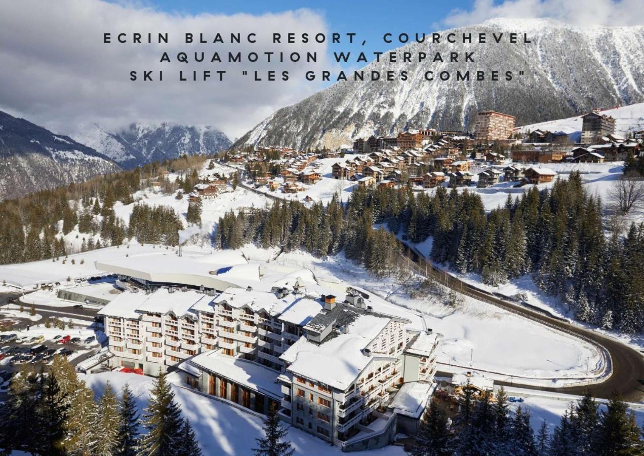 Ecrin Blanc Resort Courchevel - Aquapark Luaran gambar