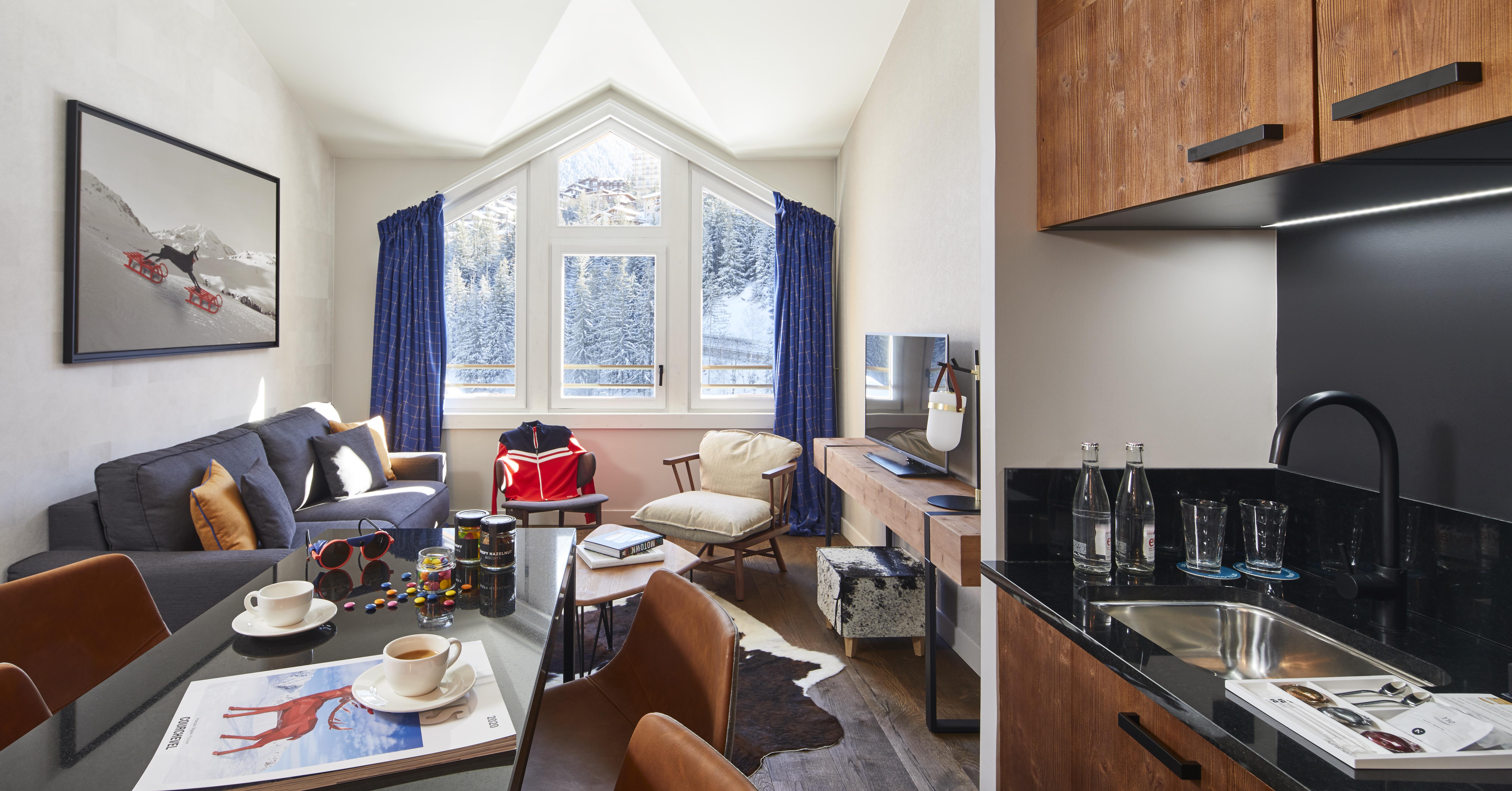 Ecrin Blanc Resort Courchevel - Aquapark Luaran gambar