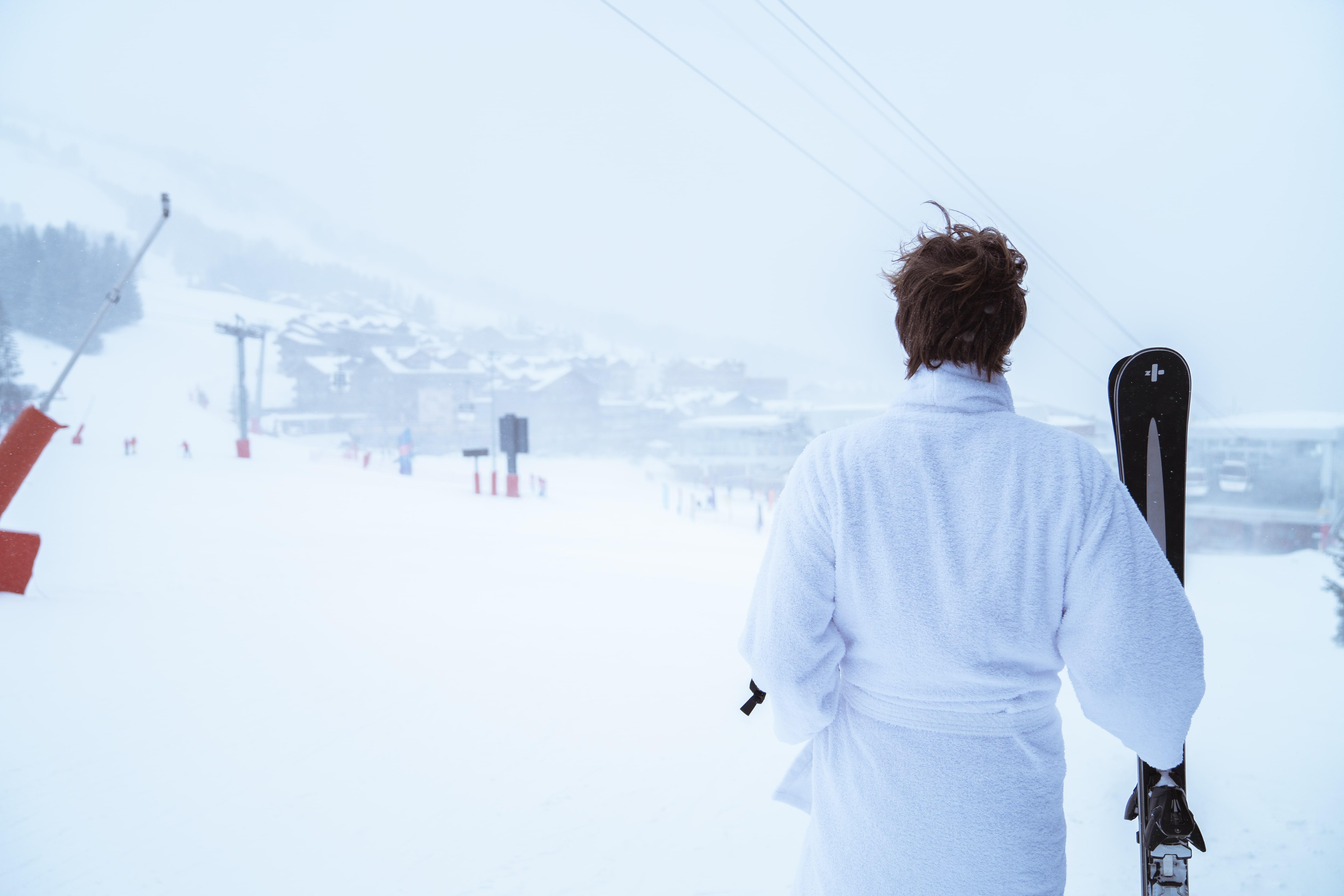 Ecrin Blanc Resort Courchevel - Aquapark Luaran gambar