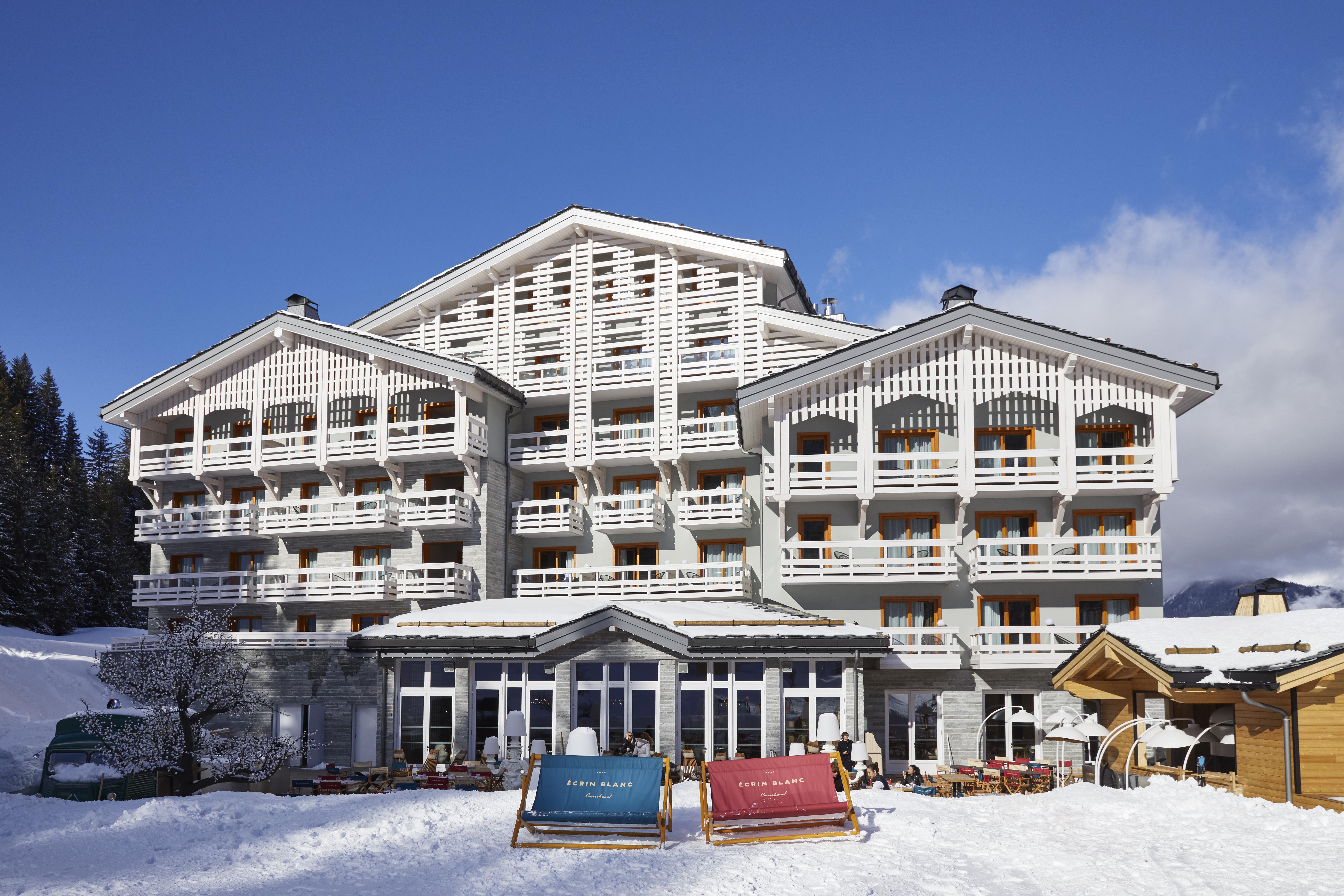 Ecrin Blanc Resort Courchevel - Aquapark Luaran gambar